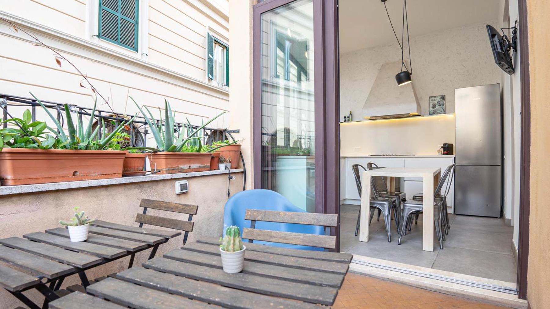 Cozy Nest With Terrace In Trastevere Roma Exterior foto