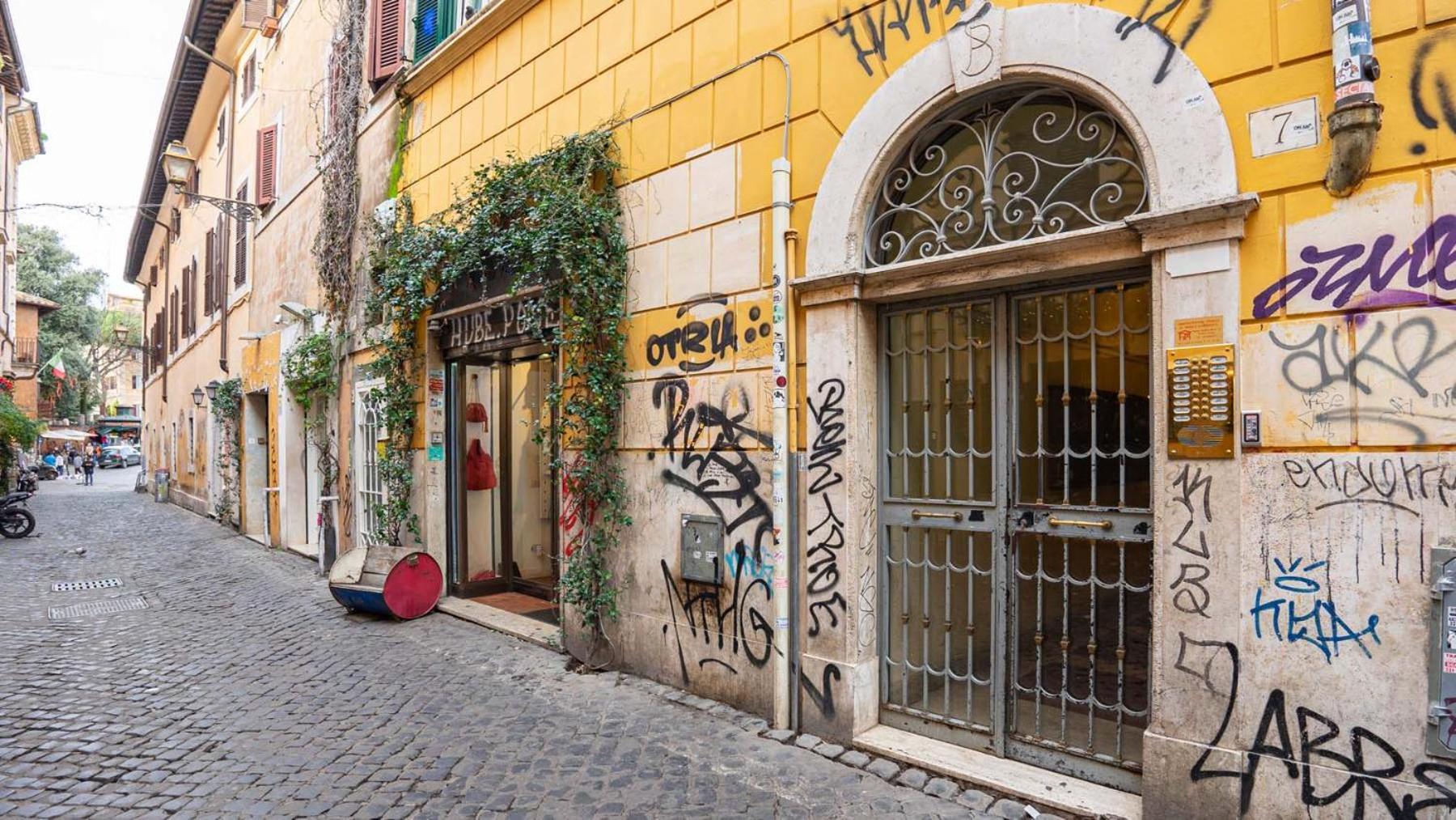 Cozy Nest With Terrace In Trastevere Roma Exterior foto